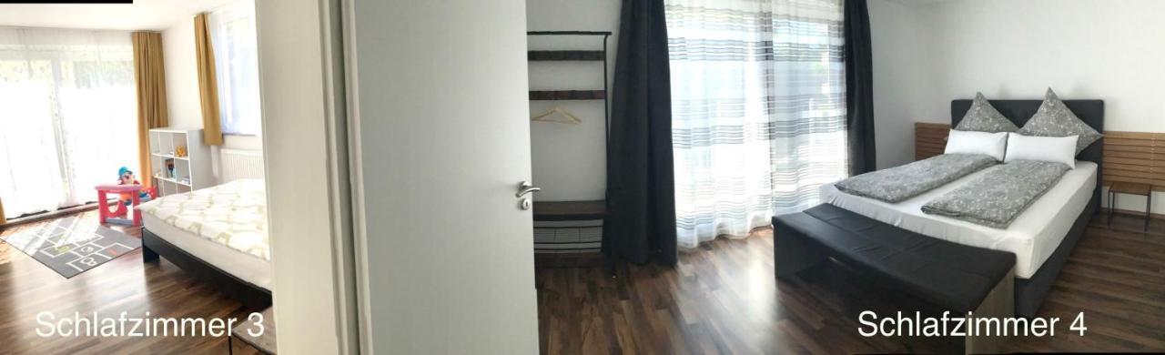 Ferienwohnung Am Bodensee- Zentrale Lage, Free Parking And Wifi, 109 M2, Privater Garten, 7 Gaeste, 2X Kingsize Boxspringbett, Familienfreundlich 腓特烈港 外观 照片
