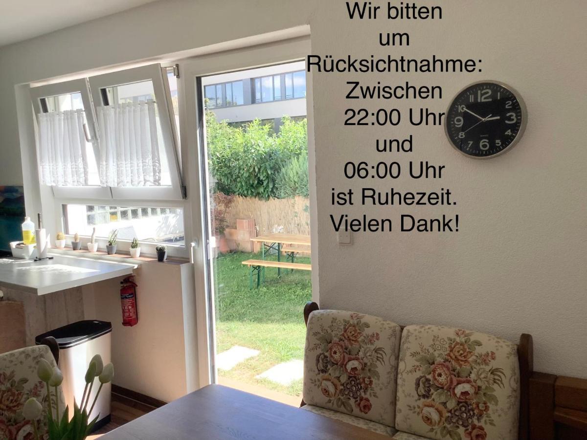 Ferienwohnung Am Bodensee- Zentrale Lage, Free Parking And Wifi, 109 M2, Privater Garten, 7 Gaeste, 2X Kingsize Boxspringbett, Familienfreundlich 腓特烈港 外观 照片